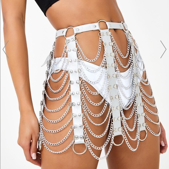 Dolls Kill Dresses & Skirts - harness skirt